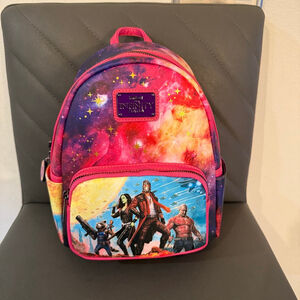 Women's Loungefly Guardians of the Galaxy Mini Backpack One Size Pink Purple